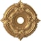 Ekena Millwork Attica PVC Ceiling Medallion (Fits Canopies up to 6 3/4"), Bright Coat Gold, 19"OD x 3 1/2"ID x 1"P CMP19ATBGL - alternate 1